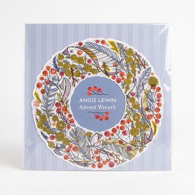 
                    
                      Art Angels Advent Wreath - Illustrated By Angie Lewin Advent Wreath studio product photo on a neutral off-white background
                    
                  