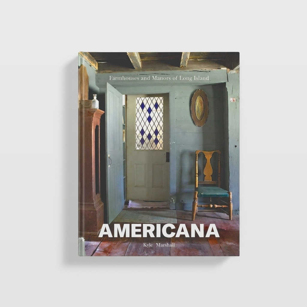 Schiffer Publishing Americana: Farmhouses and Manors of Long Island studio product photo on a neutral off-white background
