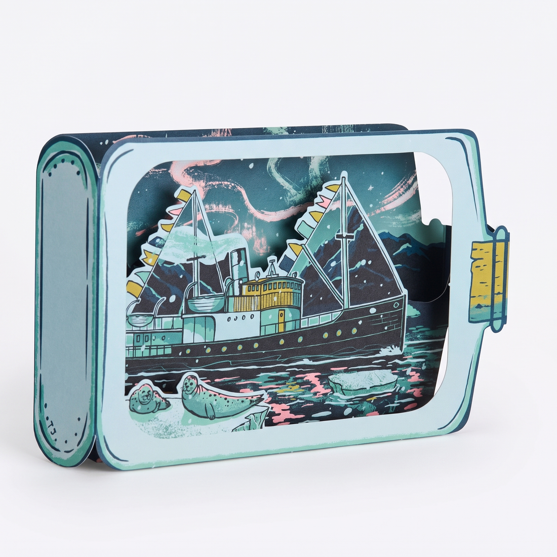 Art Angels (US Duties Paid) Arctic Nights - Illustrated By Tom Jay studio product photo on a neutral off-white background