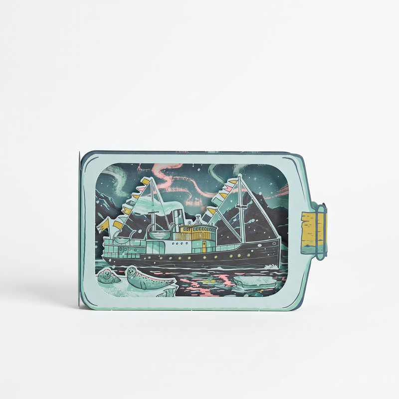 Art Angels (US Duties Paid) Arctic Nights - Illustrated By Tom Jay studio product photo on a neutral off-white background