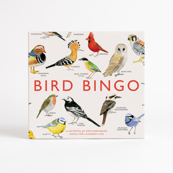 Chronicle Books Bird Bingo studio product photo on a neutral off-white background
