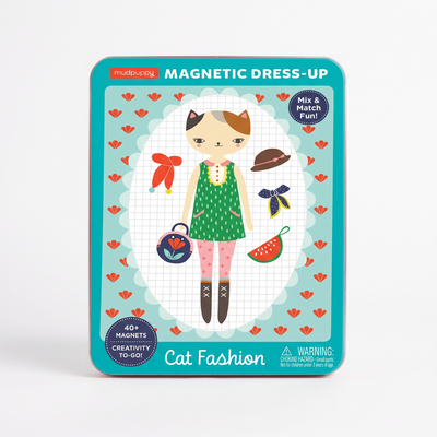 
                    
                      Chronicle Books Cat Fashion Magnetic Figures studio product photo on a neutral off-white background
                    
                  