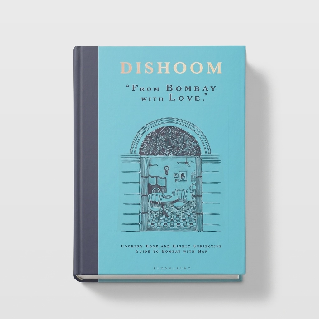 Macmillan Publishers Dishoom: First Cookbook From The Popular Indian Restaurant studio product photo on a neutral off-white background
