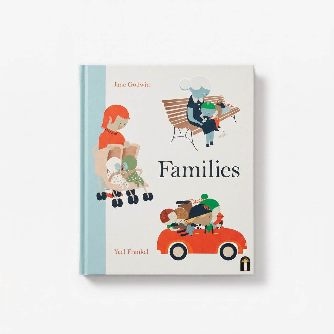 Chronicle Books Families studio product photo on a neutral off-white background