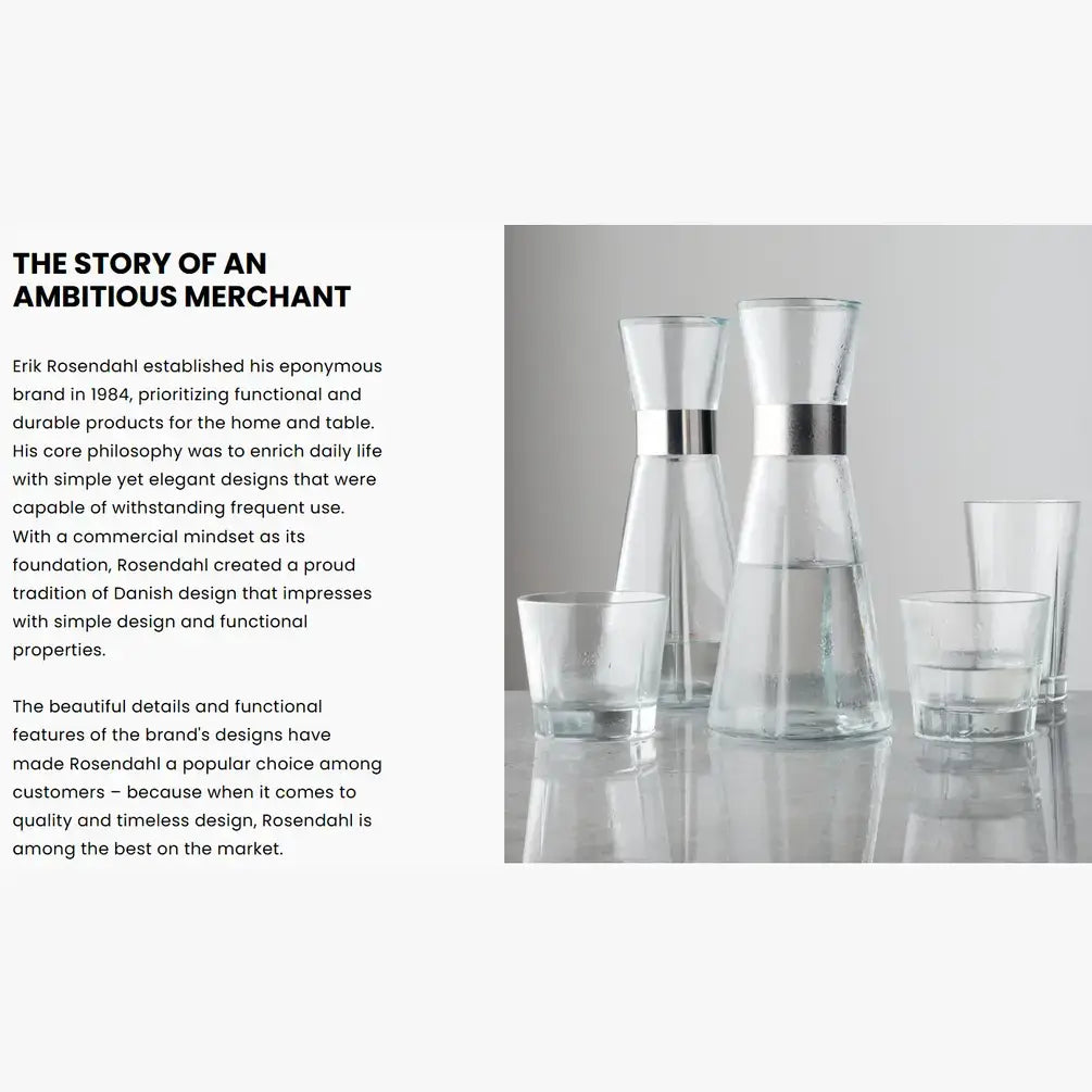 Grand Cru Recycled Glass Tumblers, set of 4, clear recycled glass, full grouping from an angled perspective.