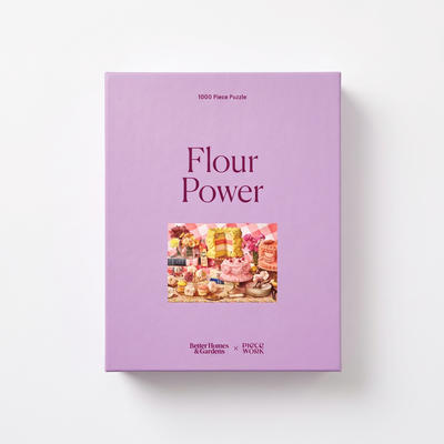
                    
                      Piecework Flour Power - 1000 Piece Puzzle studio product photo on a neutral off-white background
                    
                  