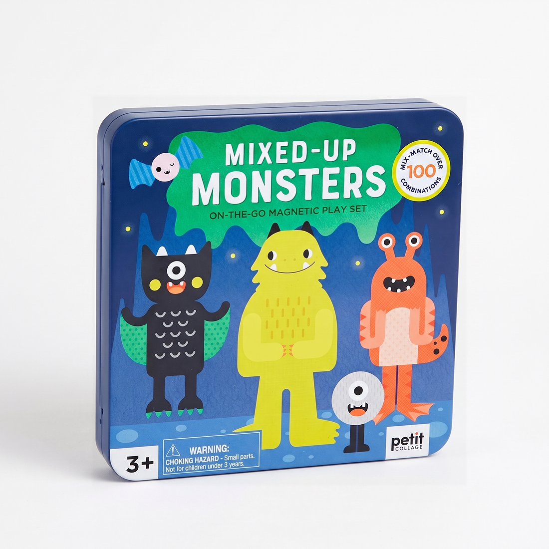 Chronicle Books Mixed Up Monsters Magnetic Play Set studio product photo on a neutral off-white background
