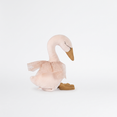 
                    
                      Moulin Roty Musical Swan - The Little School of Dance studio product photo on a neutral off-white background
                    
                  