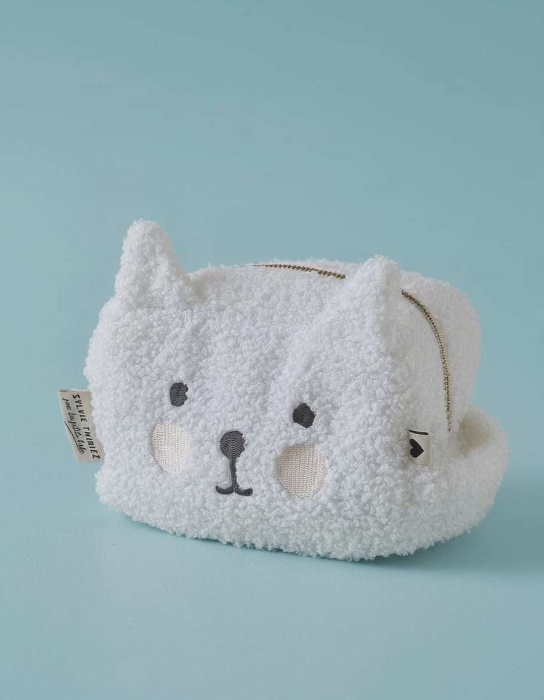 Sylvie Thiriez: "Petit Coeur" Children's Toiletry Bag
