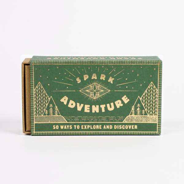 Chronicle Books Spark Adventure studio product photo on a neutral off-white background