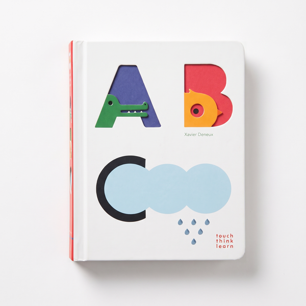 Chronicle Books TouchThinkLearn: ABC studio product photo on a neutral off-white background