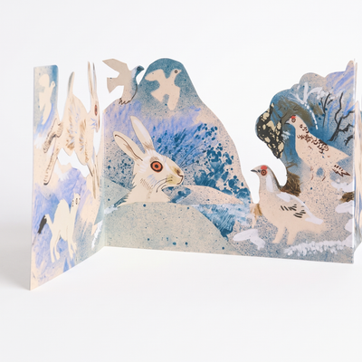 
                    
                      Art Angels Winter Wildlife Die-Cut Card - Illustrated by Mark Hearld studio product photo on a neutral off-white background
                    
                  