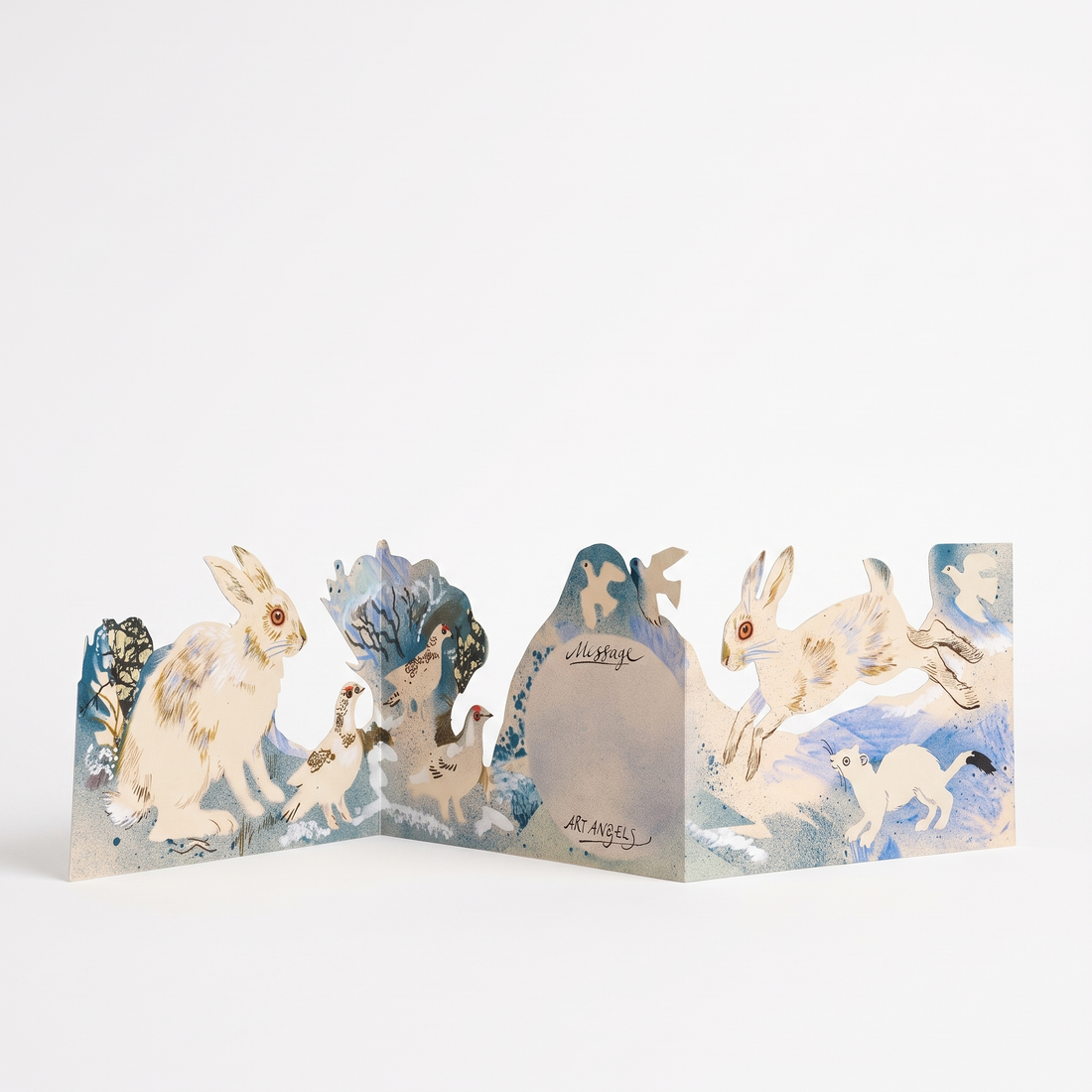 Art Angels Winter Wildlife - Illustrated By Mark Hearld Winter Wildlife studio product photo on a neutral off-white background