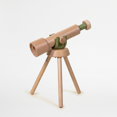 
                    
                      Coco Village Wooden Tripod Telescope studio product photo on a neutral off-white background
                    
                  