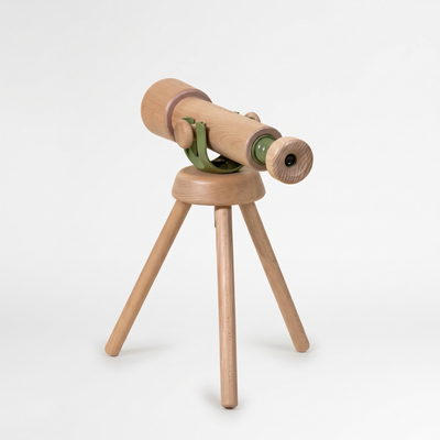 
                    
                      Coco Village Wooden Tripod Telescope studio product photo on a neutral off-white background
                    
                  