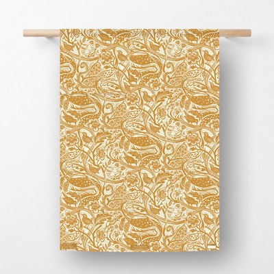 
                    
                      Art Angels Wren Double-Sided Wrapping Paper (Set of 3 Sheets) - Illustrated by Mark Hearld studio product photo on a neutral off-white background
                    
                  